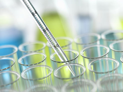 Pipette Inserted Into Test Tube